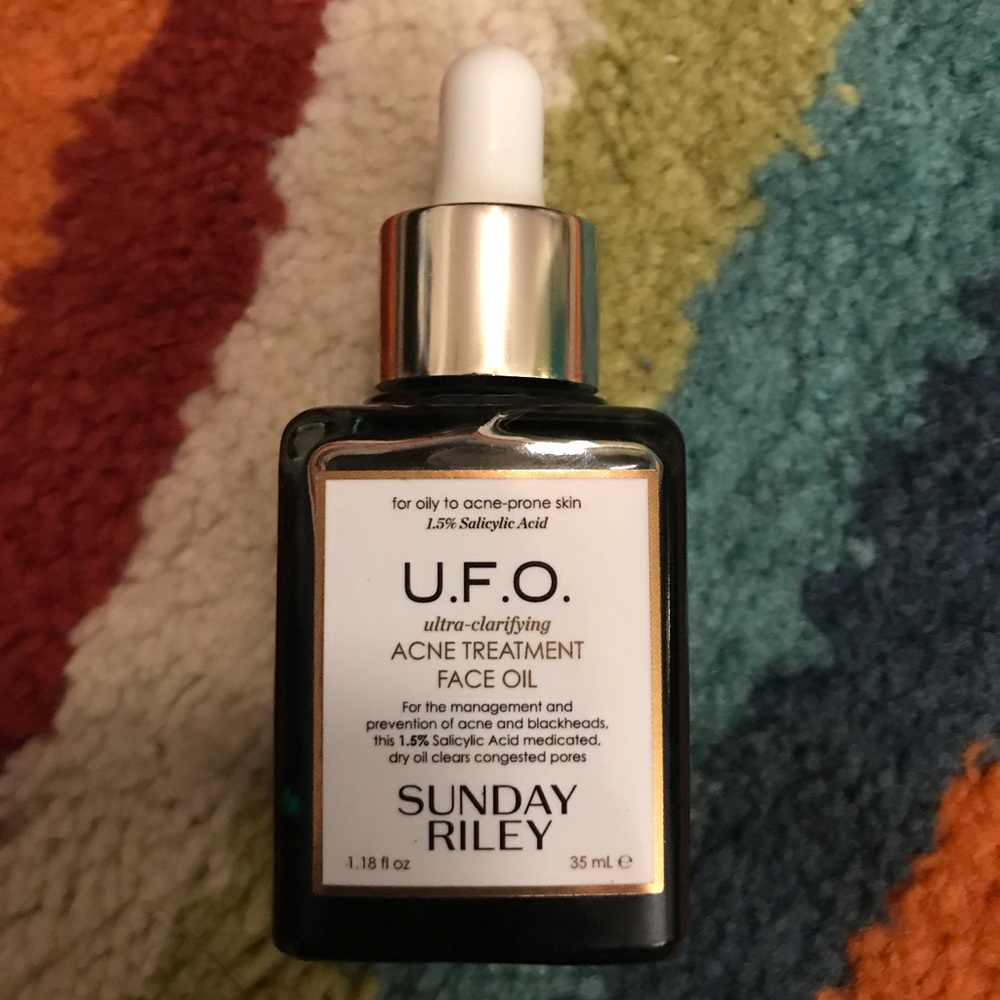 Sunday Riley U.F.O. acne treatment face oil